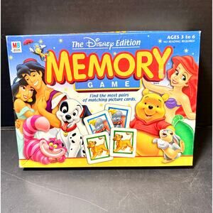 Memory Game The Disney Edition by Milton Bradley/Hasbro missing 1 piece 2002